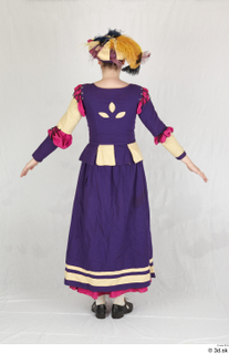  Photos Woman in Historical Dress 92 18th century a poses historical clothing whole body 0002.jpg